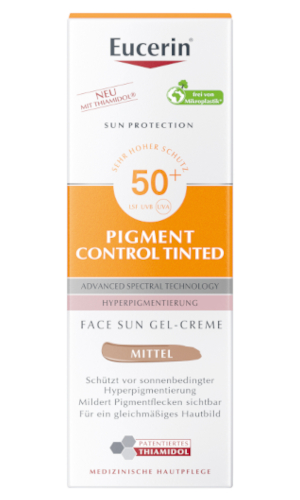 EUCERIN Sun Fluid Pigment Control mittel LSF 50+